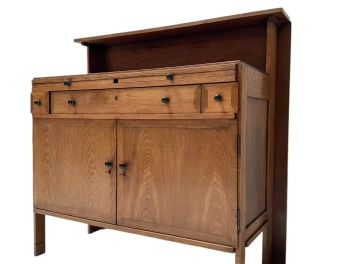 Art Deco Modernist Sideboard by Jan Wils for Meubelfabriek Eik en Linden, 1919